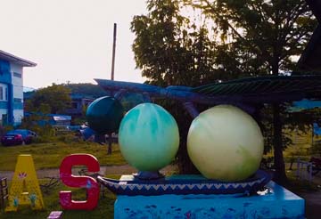 <b class="font-bara"><i class="bi bi-geo-fill h4"></i> Giant Bayabas Fruit Icon</b> <br/>